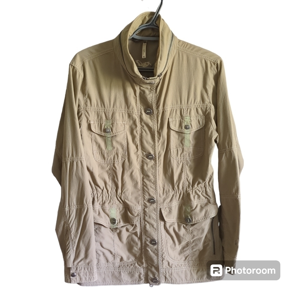 Kuhl Rekon Jacket Hiking Utility Brown Casual Mid Weather Women's size Small S